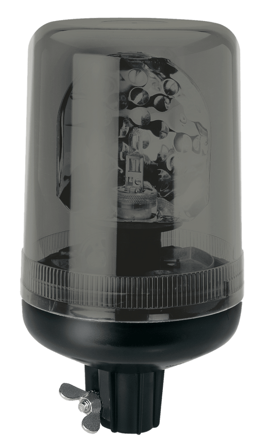 Zwaailamp AEB 590 24V Buisbevestiging | Wit/Smoked