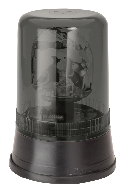 Zwaailamp AEB 595 24V | 3 puntsbevestiging | Wit | Smoked