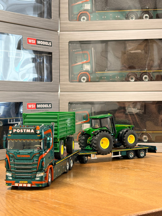 Postma Transport Scania S530 V8 Combi Miniatuur | Schaal 1:50