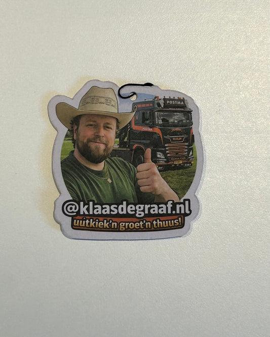 Duftanhänger Klaasdegraaf.nl | Postma Transport 5 Stk