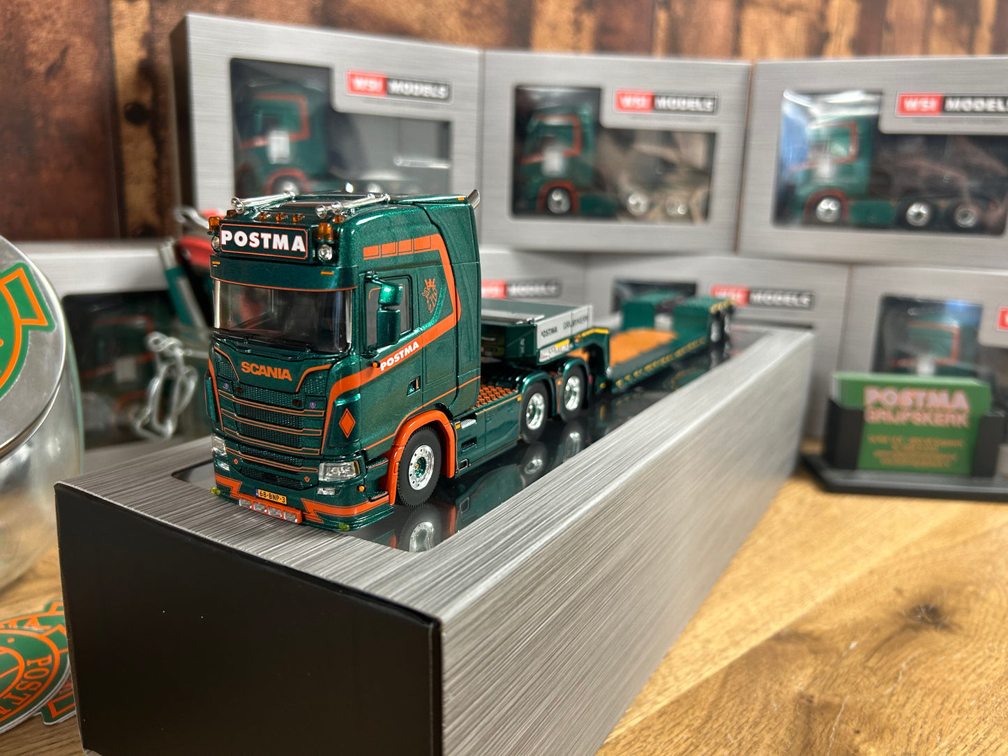 Postma Transport Scania S520 V8 Miniatur