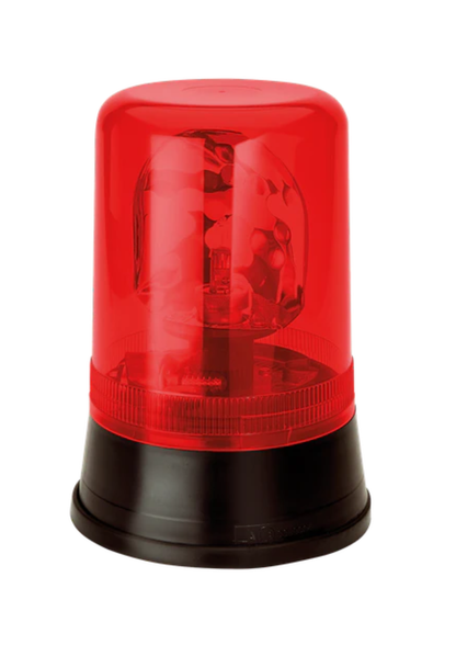 Rundumleuchte AEB 595 24V | 3-Punkt-Befestigung | Rot